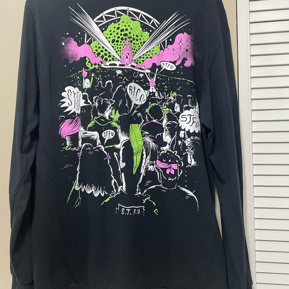 Rico Nasty STFU long sleeve tee